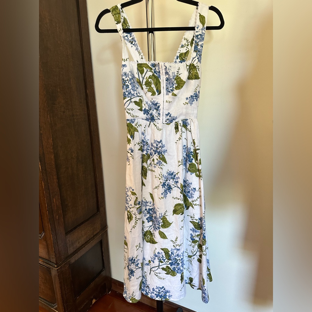 Reformation Tagliatelle Linen Dress
